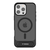 apple iphone 16 pro deklai - Torras Pstand Series Case for Apple iPhone 16 Pro Max - Juodas (Black) - 2 nuotrauka