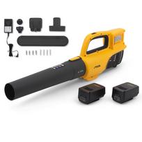 akumai - Akumuliatorinis lapų pūstuvas Stiga BL 300e Kit; 2x20 V; 2x4,0 Ah akum.; su sieniniu laikikliu - 1 nuotrauka
