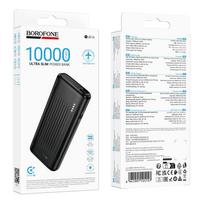 borofone power bank - Borofone BJ81A 10000mAh, juodas (black) - 2 nuotrauka
