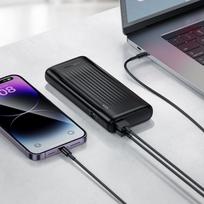 borofone power bank - Borofone BJ81A 10000mAh, juodas (black) - 3 nuotrauka