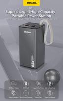 power bank 65w - Dudao K65+, 30000mAh, 65W, juodas (black) - 5 nuotrauka