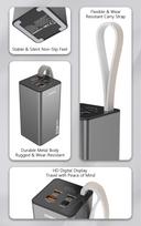 power bank 65w - Dudao K65+, 30000mAh, 65W, juodas (black) - 6 nuotrauka