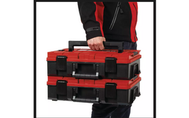 einhell 4.0 - Einhell Įrankių dėžė E-Case S-F 4540011 Juoda (Black)/Raudona (Red) - 3 nuotrauka