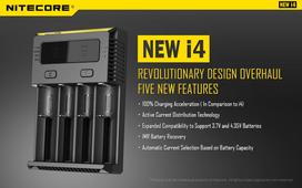 elementai 3 7v - Nitecore I4 - 6 nuotrauka