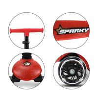 paspirtukas triratis - Milly Mally Sparky Paspirtukas Raudonas (Red) 6252 - 4 nuotrauka