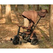 triratukas qplay - Qplay triratukas Rito Deluxe Brown (Rudas) - 4 nuotrauka