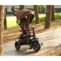 triratukas qplay - Qplay triratukas Rito Deluxe Brown (Rudas) - 5 nuotrauka