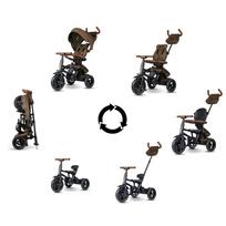 triratukas qplay - Qplay triratukas Rito Deluxe Brown (Rudas) - 10 nuotrauka