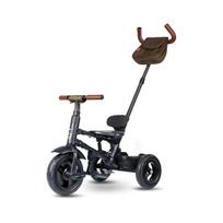 triratukas qplay - Qplay triratukas Rito Deluxe Brown (Rudas) - 12 nuotrauka