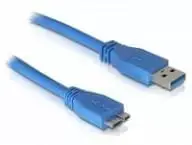 usb 3.0 a micro b - Delock Cable USB / USB-micro Blue 1m - 2 nuotrauka