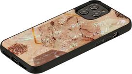 case iphone 12 pro max pink - iKins case for Apple iPhone 12 Pro Max pink marble - 4 nuotrauka