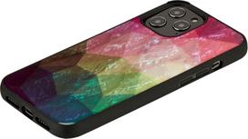 iphone 12 pro max case - iKins case for Apple iPhone 12 Pro Max water flower juodas - 4 nuotrauka
