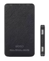 baterijos eneloop - Eloop E30 Mobile Power Bank 5000mAh black - 2 nuotrauka