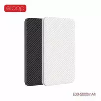 baterijos eneloop - Eloop E30 Mobile Power Bank 5000mAh black - 4 nuotrauka