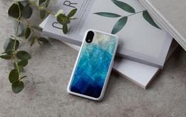 iphone xr deklai - iKins SmartPhone case iPhone XR - Mėlyna Lake Baltas - 3 nuotrauka