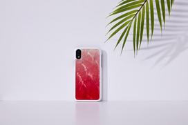 iphone xr deklai - iKins SmartPhone case iPhone XR - Rožinė Lake Baltas - 2 nuotrauka