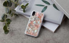 iphone xr deklai - iKins SmartPhone case iPhone XR diamond baltas - 2 nuotrauka