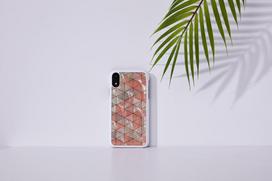 iphone xr deklai - iKins SmartPhone case iPhone XR diamond baltas - 3 nuotrauka