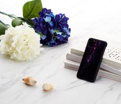 iphone 11 pro max deklai - iKins SmartPhone case iPhone 11 Pro Max milky way juodas - 3 nuotrauka