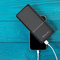 10000 power bank - Tellur TLL158481 10000mAh power bank black - 2 nuotrauka