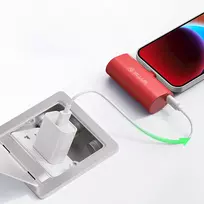 atsarginis maitinimo saltinis power bank - Tellur PD202 Powerbank 5000mAh red - 5 nuotrauka