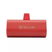 atsarginis maitinimo saltinis power bank - Tellur PD202 Powerbank 5000mAh red - 8 nuotrauka