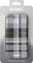 iphone se 2022 - KRUSELL "Limited Back Case iPhone 8/ 7" Plaid Dark Grey - 2 nuotrauka