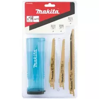 makita komplektas - Tiesinio pjūklo pjūkleliai 6 Vnt. Makita B-44432 - 2 nuotrauka
