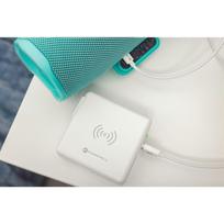 belaidis power bank - Forcell F-Energy FORC4IN1, 8000mAh, 15W, belaidis įkroviklis su power bank, juodas - 3 nuotrauka