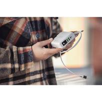 belaidis power bank - Forcell F-Energy FORC4IN1, 8000mAh, 15W, belaidis įkroviklis su power bank, juodas - 8 nuotrauka