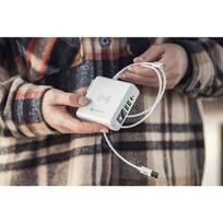 belaidis power bank - Forcell F-Energy FORC4IN1, 8000mAh, 15W, belaidis įkroviklis su power bank, juodas - 9 nuotrauka
