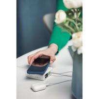 belaidis power bank - Forcell F-Energy FORC4IN1, 8000mAh, 15W, belaidis įkroviklis su power bank, juodas - 14 nuotrauka