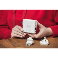 belaidis power bank - Forcell F-Energy FORC4IN1, 8000mAh, 15W, belaidis įkroviklis su power bank, juodas - 19 nuotrauka