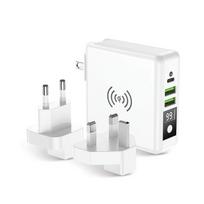 belaidis power bank - Forcell F-Energy FORC4IN1, 8000mAh, 15W, belaidis įkroviklis su power bank, juodas - 30 nuotrauka