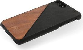 iphone 8 plus - Woodcessories "EcoSplit Wooden Leather iPhone 7 Plus/ 8 Plus" Walnut/ Black - 3 nuotrauka