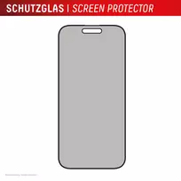 iphone 16 apsauginis stiklas - Displex Privacy Glass FC iPhone 16 Plus - 2 nuotrauka