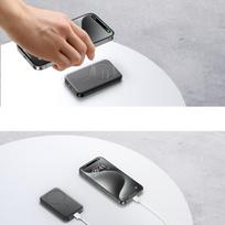 power bank joyroom - Joyroom JR-W020 Mini 5000mAh, 20W, juodas (black) - 2 nuotrauka