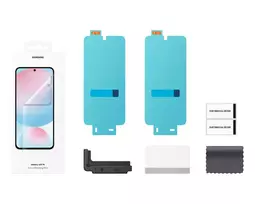 samsung telefonai - Samsung Anti-reflecting Film Galaxy S24 FE (2 pcs), Transparent , EF-US721CTEG - 7 nuotrauka