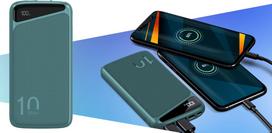 10000 power bank - Navitel PWR10 MX Green, 10000mAh - 2 nuotrauka