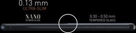 iphone 12 apsauginis stiklas - Sbox Nano Hybrid Glass 9H / Apple iPhone 12 Pro Max - 3 nuotrauka