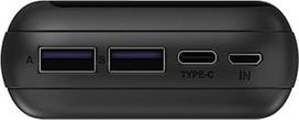 power bank 20000mah - Navitel PWR20 MX, 20000mAh, juodas (black) - 3 nuotrauka