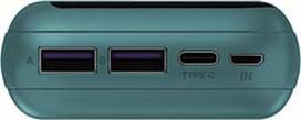 power bank 20000mah - Navitel PWR20 MX, 20000mAh, žalia - 3 nuotrauka