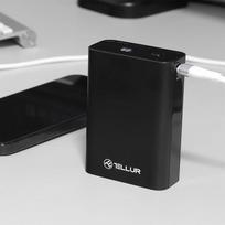 12v 3a maitinimas - Tellur PD702 Compact Pro 20000mAh, juodas (black) - 5 nuotrauka