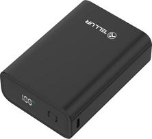 12v 3a maitinimas - Tellur PD702 Compact Pro 20000mAh, juodas (black) - 7 nuotrauka