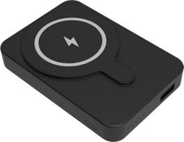 magnetinis power bank - Denver PBW-5000B Black (5000mAh) - 3 nuotrauka