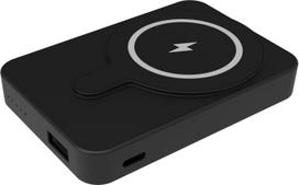 magnetinis power bank - Denver PBW-5000B Black (5000mAh) - 4 nuotrauka