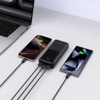 power bank 20000mah 22.5w - Tech-Protect PB02 20000mAh 22.5W juodas - 4 nuotrauka