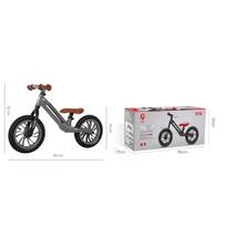 cross dviracai - Qplay balansinis dviratis Racer, Grey - 2 nuotrauka
