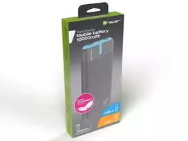10000mah power bank - Tracer EnerGo 10000mAh Power Bank gray/blue - 2 nuotrauka