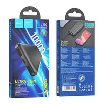 hoco power bank - Hoco J100, 10000mAh, juodas (black) - 2 nuotrauka